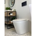 Zara 99 Rimless Floor-mount Toilet Pan Only